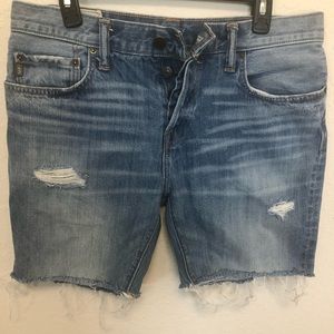 Custom cut fringe Shorts | Abercrombie & Fitch